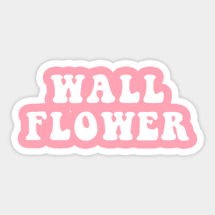 Wall Flower Sticker